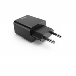 Rýchla USB nabíjačka USB-C PD 20 W, čierna Rýchla USB nabíjačka USB-C PD 20 W, čierna