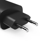 Rýchla USB nabíjačka USB-C, USB-A, PD/QC 30 W, čierna Rýchla USB nabíjačka USB-C, USB-A, PD/QC 30 W, čierna