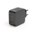 Rýchla USB nabíjačka 2x USB-C, USB-A, PD/QC 65 W, čierna