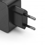 Rýchla USB nabíjačka 2x USB-C, USB-A, PD/QC 65 W, čierna Rýchla USB nabíjačka 2x USB-C, USB-A, PD/QC 65 W, čierna