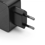Rýchla USB nabíjačka 2x USB-C, USB-A, PD/QC 65 W, čierna Rýchla USB nabíjačka 2x USB-C, USB-A, PD/QC 65 W, čierna