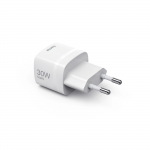 Fast Charger, GaN, USB-C, PD/Qualcomm®, Zero Standby, 30 W, white Fast Charger, GaN, USB-C, PD/Qualcomm®, Zero Standby, 30 W, white