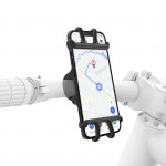 Univerzálny držiak mobilu na bicykel, priemer 2–3,5 cm, flexibilný