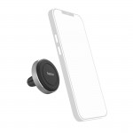 Magnetický držiak mobilu do auta na ventiláciu, otočný 360°, hliník
