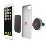 Magnetický držiak mobilu do auta na ventiláciu, otočný 360°, hliník