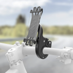 Držiak mobilu na elektrobicykel, rýchla montáž, silikónový, otočný Držiak mobilu na elektrobicykel, rýchla montáž, silikónový, otočný