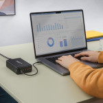 USB nabíjačka GaN, 5 portov, 4x USB‑C + USB‑A, PD, 240 W