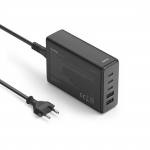 USB nabíjačka GaN, 5 portov, 3x USB‑C + 2x USB‑A, PD, 140 W USB nabíjačka GaN, 5 portov, 3x USB‑C + 2x USB‑A, PD, 140 W