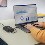USB nabíjačka GaN, 5 portov, 3x USB‑C + 2x USB‑A, PD, 140 W USB nabíjačka GaN, 5 portov, 3x USB‑C + 2x USB‑A, PD, 140 W