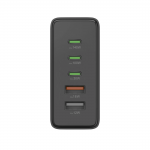 USB nabíjačka GaN, 5 portov, 3x USB‑C + 2x USB‑A, PD, 140 W USB nabíjačka GaN, 5 portov, 3x USB‑C + 2x USB‑A, PD, 140 W