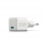 Rýchlonabíjačka, USB-C, supermini nabíjačka, PD, 20 W, biela Rýchlonabíjačka, USB-C, supermini nabíjačka, PD, 20 W, biela