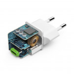 Rýchlonabíjačka, USB-C, supermini nabíjačka, PD, 20 W, biela Rýchlonabíjačka, USB-C, supermini nabíjačka, PD, 20 W, biela