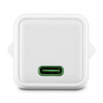 Rýchlonabíjačka, USB-C, supermini nabíjačka, PD, 20 W, biela Rýchlonabíjačka, USB-C, supermini nabíjačka, PD, 20 W, biela