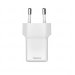 Rýchlonabíjačka, USB-C, supermini nabíjačka, PD, 20 W, biela