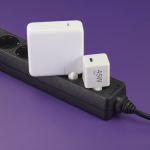 Rýchlonabíjačka, GaN, USB-C, super mini nabíjačka, PD, 45 W, biela Rýchlonabíjačka, GaN, USB-C, super mini nabíjačka, PD, 45 W, biela