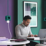 Rýchlonabíjačka, GaN, USB-C, super mini nabíjačka, PD, 45 W, biela