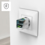 Rýchlonabíjačka, GaN, USB-C, super mini nabíjačka, PD, 45 W, biela Rýchlonabíjačka, GaN, USB-C, super mini nabíjačka, PD, 45 W, biela