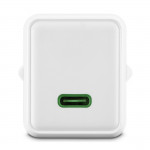 Rýchlonabíjačka, GaN, USB-C, super mini nabíjačka, PD, 45 W, biela Rýchlonabíjačka, GaN, USB-C, super mini nabíjačka, PD, 45 W, biela