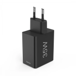 Rýchla USB nabíjačka 1x USB-C + 3x USB-A, PD/QC, 35 W