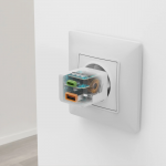 Rýchla USB nabíjačka USB-C + USB-A, PD/QC, 20 W