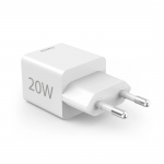 Rýchla USB nabíjačka USB-C + USB-A, PD/QC, 20 W