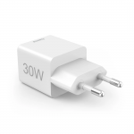 Rýchla USB nabíjačka USB-C + USB-A, PD/QC, 30 W
