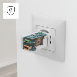 Rýchla USB nabíjačka GaN USB-C + USB-A, PD/QC, 45 W Rýchla USB nabíjačka GaN USB-C + USB-A, PD/QC, 45 W