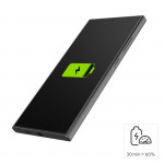 Rýchlonabíjačka, GaN, 2x USB-C, 1x USB-A, mini nabíjačka, PD, 65 W, biela