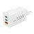 Rýchla USB nabíjačka GaN 2x USB-C + USB-A, PD/QC, 100 W