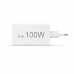 Rýchla USB nabíjačka GaN 2x USB-C + USB-A, PD/QC, 100 W Rýchla USB nabíjačka GaN 2x USB-C + USB-A, PD/QC, 100 W