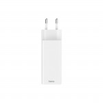 Rýchla USB nabíjačka GaN 2x USB-C + USB-A, PD/QC, 100 W