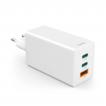 Rýchla USB nabíjačka GaN 2x USB-C + USB-A, PD/QC, 100 W Rýchla USB nabíjačka GaN 2x USB-C + USB-A, PD/QC, 100 W