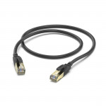 Sieťový kábel, CAT-8, 40 Gbit/s, S/FTP tienený, 0,5 m Sieťový kábel, CAT-8, 40 Gbit/s, S/FTP tienený, 0,5 m