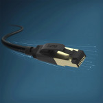 Sieťový kábel, CAT-8, 40 Gbit/s, S/FTP tienený, 1,5 m Sieťový kábel, CAT-8, 40 Gbit/s, S/FTP tienený, 1,5 m