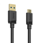 USB kábel, USB-A konektor - USB-C konektor, USB 3.2 Gen1, 5 Gbit/s, 0,75 m USB kábel, USB-A konektor - USB-C konektor, USB 3.2 Gen1, 5 Gbit/s, 0,75 m