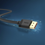 Kábel DisplayPort, DP 2.1, Ultra-HD 8K, 40 Gbit/s, 2 m