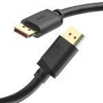 Kábel DisplayPort, DP 2.1, Ultra-HD 16K, 80 Gbit/s, 2 m