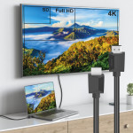 HDMI kábel High Speed 4K 0,75 m