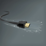 HDMI kábel High Speed 4K 1,5 m, plochý Flexi-Slim