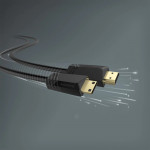 Mini HDMI kábel High Speed 4K 1,5 m Mini HDMI kábel High Speed 4K 1,5 m