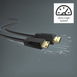 Mini HDMI kábel High Speed 4K 1,5 m Mini HDMI kábel High Speed 4K 1,5 m