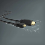 Micro HDMI kábel High Speed 4K 1,5 m