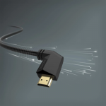 Hama HDMI kábel High Speed 4K 1,5 m, kolmé konektory
