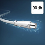 Anténny kábel 90 dB 3,0 m