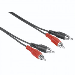 Audio kábel, 2 cinch konektory - 2 cinch konektory, 2,5 m
