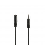 Predlžovací audio kábel jack, 2,5 m, nebalený