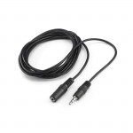 Predlžovací audio kábel jack, 2,5 m, nebalený