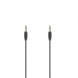 Audio kábel jack 3,5 mm, 0,5 m, slim