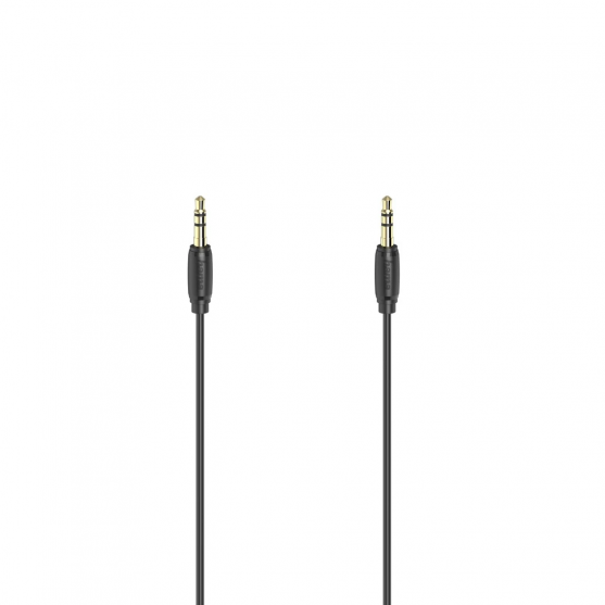 Audio kábel jack 3,5 mm, 0,5 m, slim