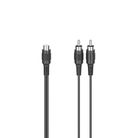 Hama redukcia cinch zásuvka - 2 cinch vidlice (subwoofer adaptér)